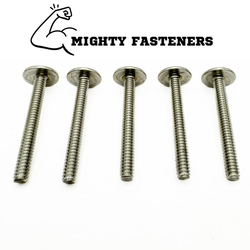 Combo Sidewalk Bolts, 304 Stainless Steel, Hurricane Hardware, 1/4" X 1-1/2", 25-Pack 1/4" X 1-1/2"