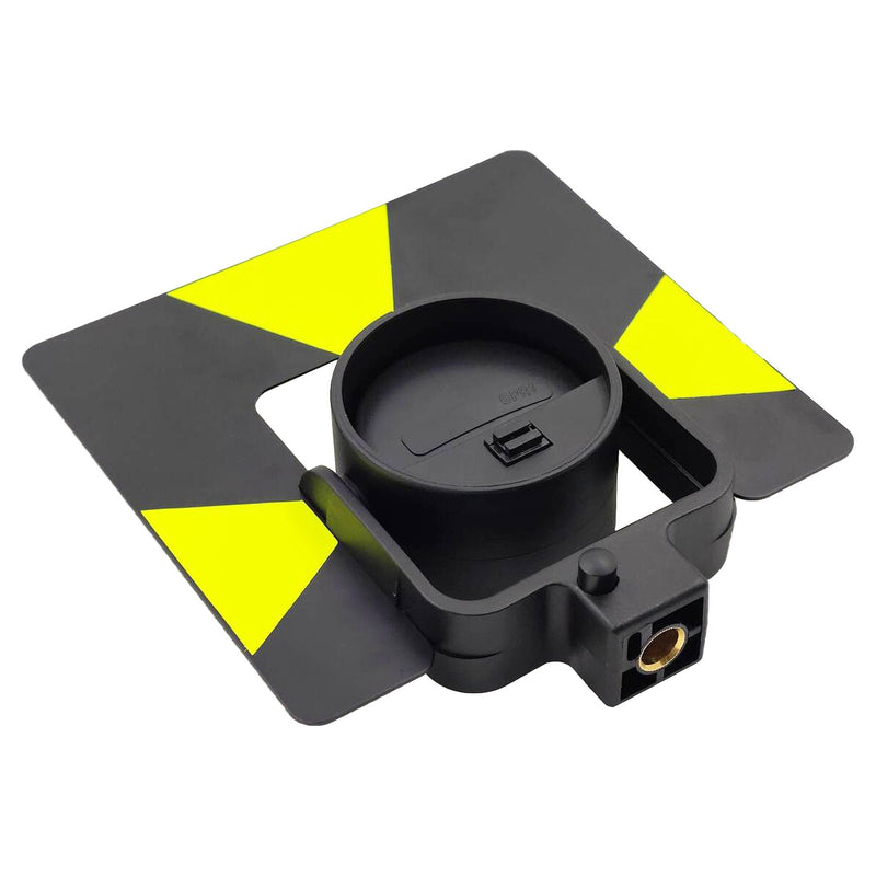 GPR1 Prism & GPH1 Holder Replacement for Leica Total Station | Single Prism Reflector with Range Tester Target Tilting and Swiveling, Constant 0mm Copper Coated