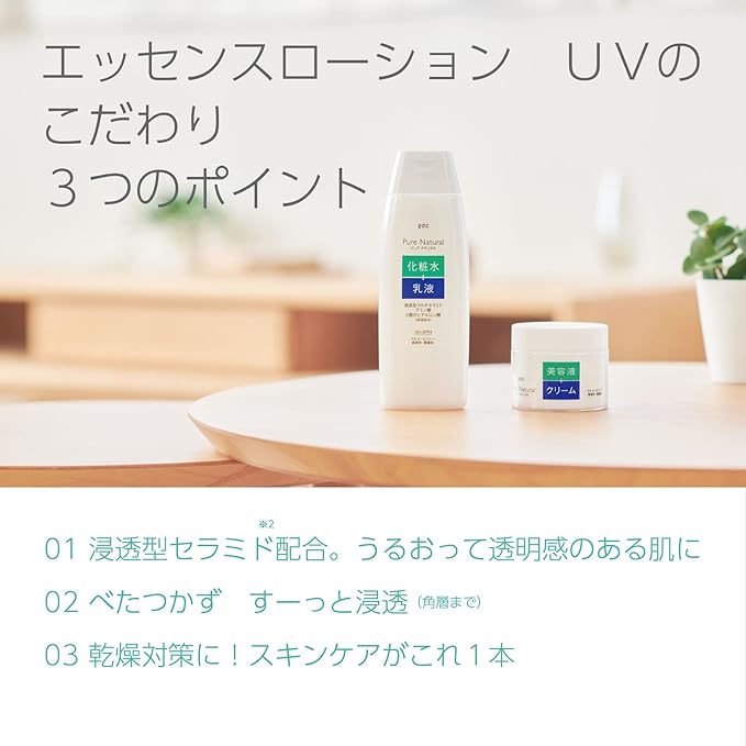 Pure NATURAL Ultraviolet Protection Essence Lotion, UV 210ml - NewNest Australia