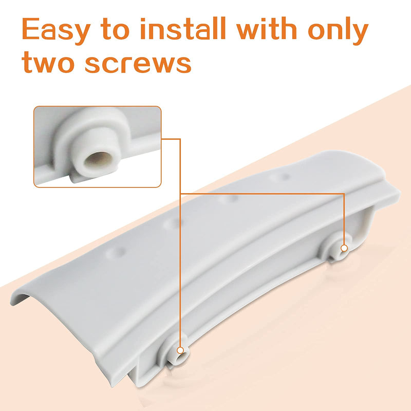 8181846 Washer Door Handle Replacement for Whirlpool Duet Washer Models GHW9150PW4 WP8181846 EA391617 ghw9400pw4, for Whirlpool Washer Door Handle Replacement Parts