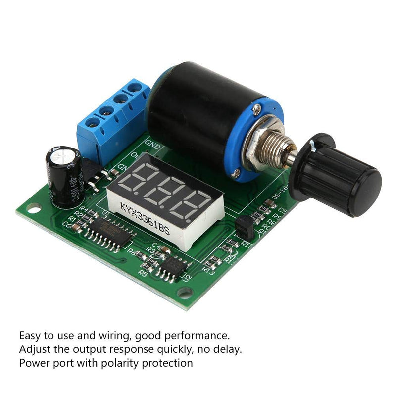 4-20mA DC12/24V Generator Module,Adjustable Current Generator,Knob Operation,Response Fast,No Delay,with Polarity,for Source,Output Meter Test,Analog