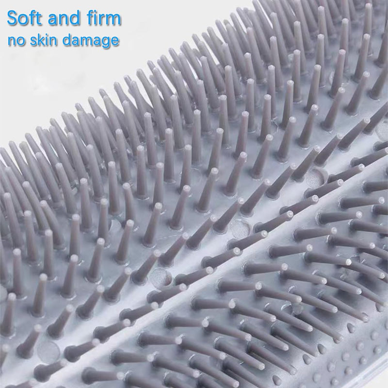 2 Pcs Upgraded Cat Self Groomer with Catnip, Corner Brush Massager for Indoor Cats, Wall Scratcher for Large & Thick-Haired Felines - PawsPlanet Australia
