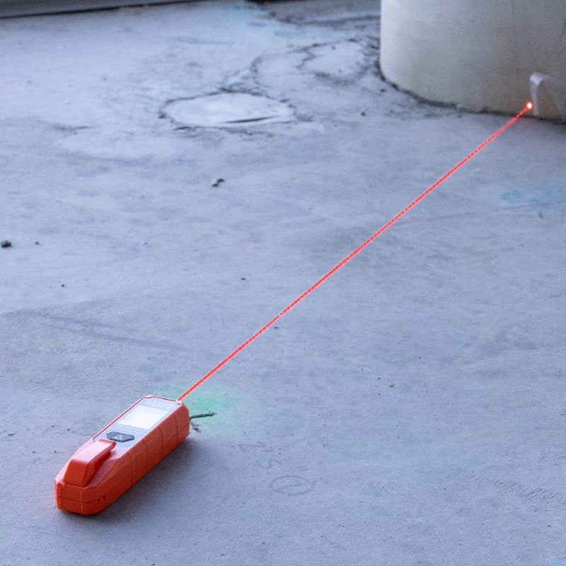 Klein Tools 93LDM100C Compact Laser Distance Measure, 100 Feet, Measures in Feet, Inches, Meters 100-Foot