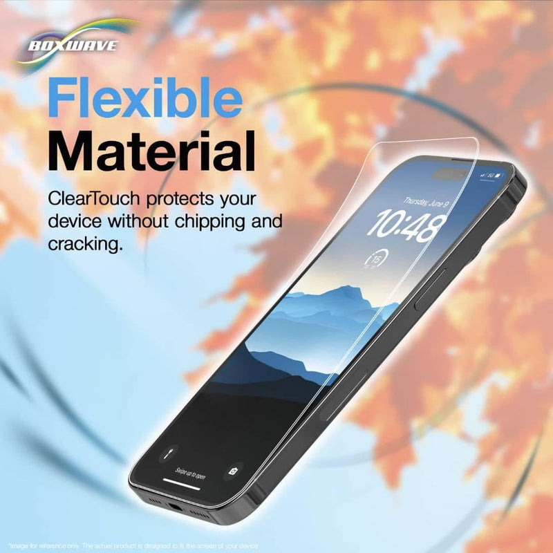 BoxWave Screen Protector Compatible with Santa Medical Generation 2 Fingertip Pulse Oximeter - ClearTouch Crystal ToughShield 9H (2-Pack), Clear 9H Tough Flexible Film Screen Protector