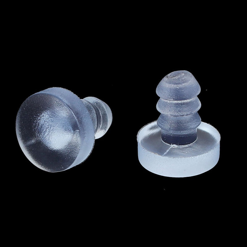 Uxcell a16110800ux0828 9mmx11mm Rubber Anticollision Embedded Soft Stem Bumpers Screw Hole Plugs (Pack of 20)