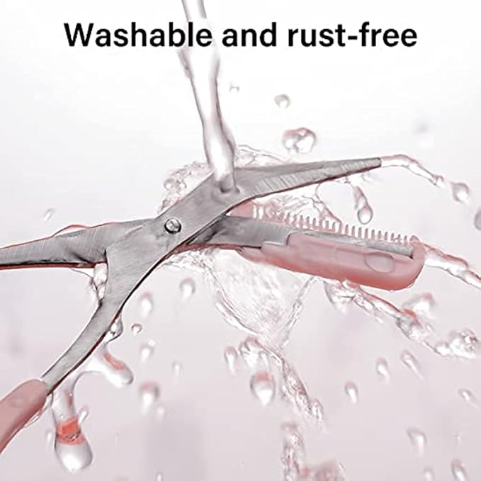 3 PCS Eyebrow Repair Beauty Tool Set with Comb Eyebrow Repair Scissors Professional Eyebrow Repair Scissors Stainless Steel Precision Eyebrow Repair Scissors Set for Men and Women Eyebrow Repair Tools - NewNest Australia