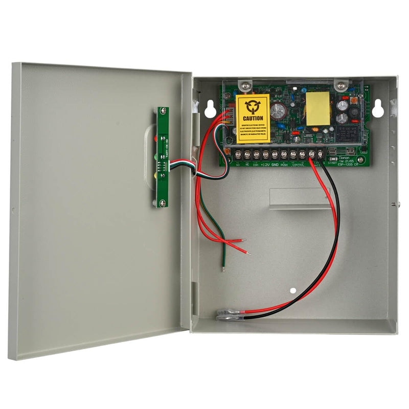 Power Supply Controller for Door Access System Electric Lock Intercom Camera Input 110V-240V AC to Output 12V DC 5A 12V 5A