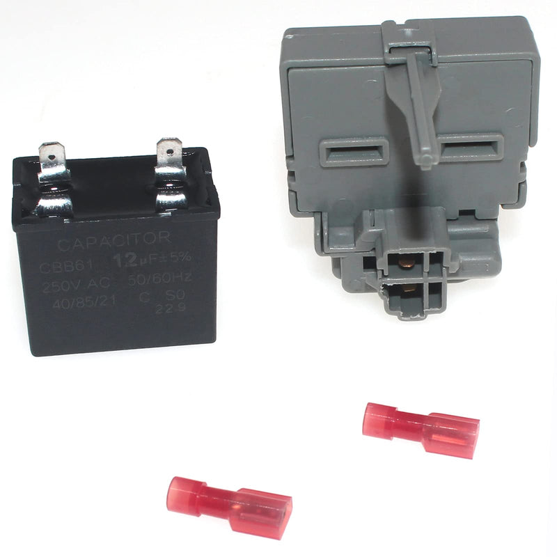 W10448874 W10197428 W10662129 TSD2 W10350564 Refrigerator Start Relay Device Compatible With Whirlpool W10197428 W10128795 W10197427 241527803 241941003 2319793 241941005