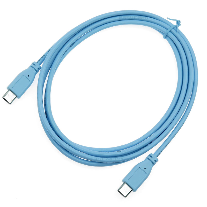 USB Type C to Type C Console Cable for Cisco Catalyst 1200/1300 Series Switches CAB-Console-USB-C= 2M 2 Meter USB Type C to Type C Blue