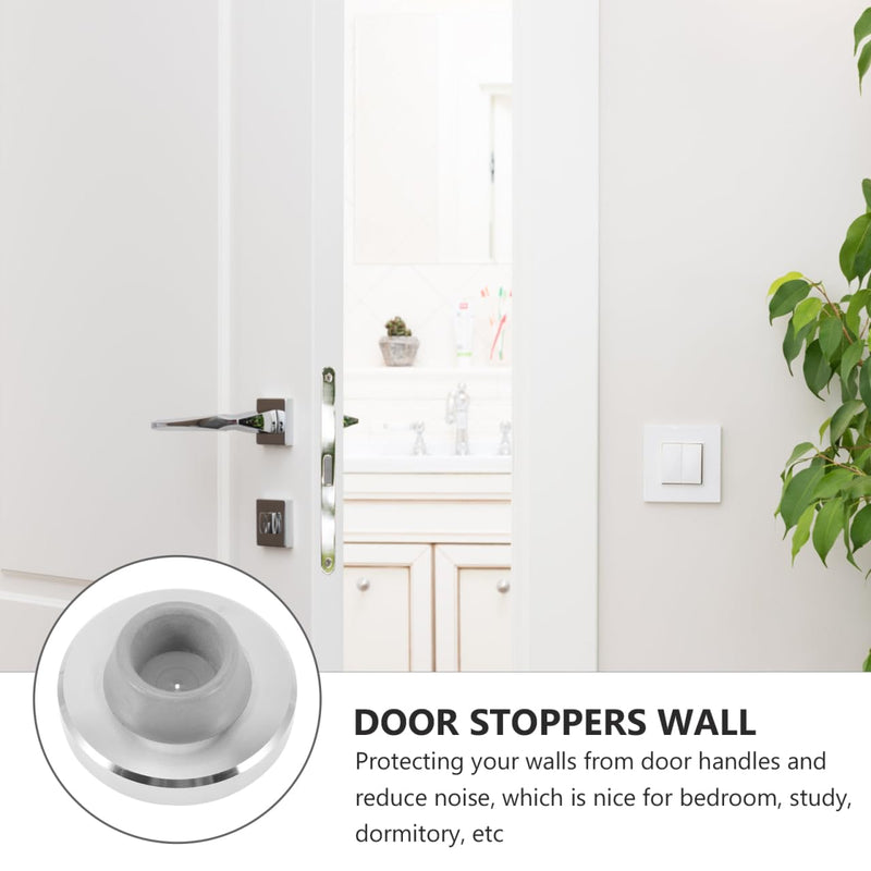 ARTIBETTER Door Wall Protector Bumper Rubber Door Stop Bumper for Wall Protection Reduces Noise Easy Install 8 Pack 2.16X2.16X1.96 in
