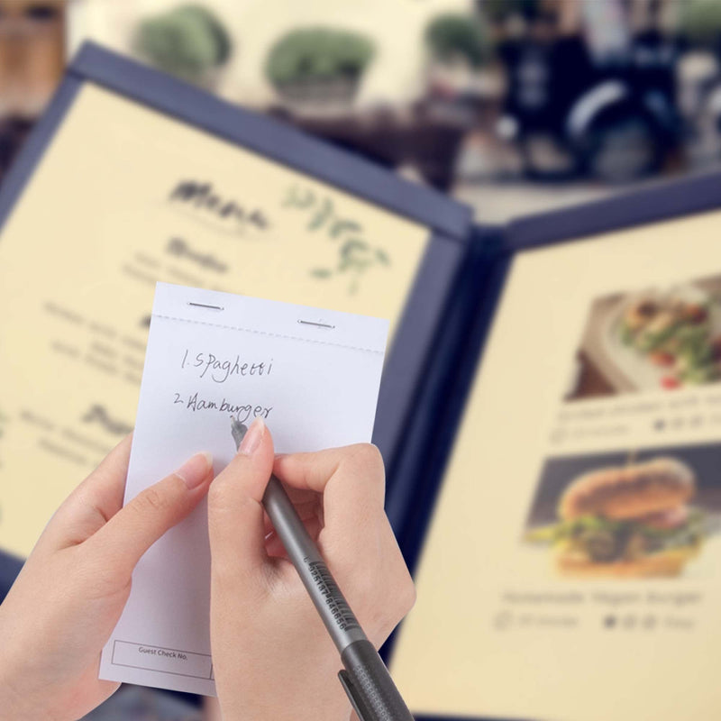 Guest Checks Pads EP-GCKDUP-1 (5 Pads), total 250 Blank Waiter Pad, Server Order Pads