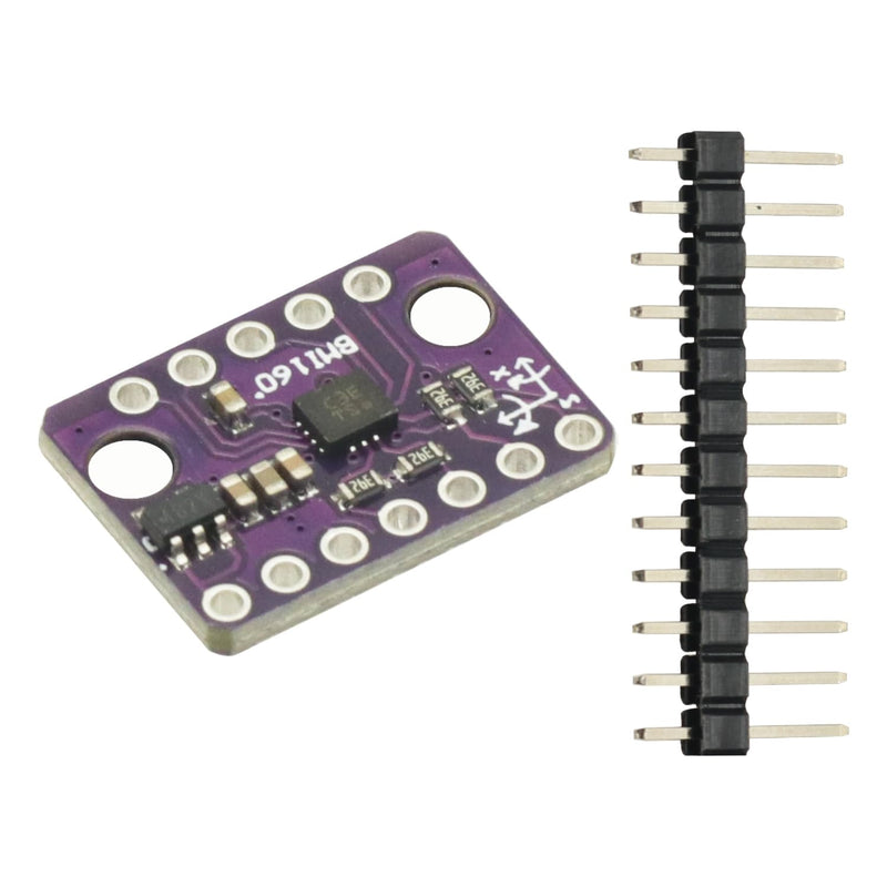 3 Pcs BMI160 GY-BMI160 for 6DOF 6-Axis Rate Gyro Gravity Accelerometer Sensor Module IIC I2C SPI Communication Protocol 3-5V