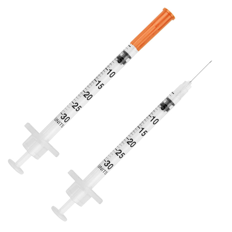 UltiCare VetRx U-100 Pet Insulin Syringes, Comfortable and Accurate Dosing of Insulin for Pets, Compatible with Any U-100 Strength Insulin, Size: 3/10cc, 29G x 1/2’’, 100 ct Box - PawsPlanet Australia