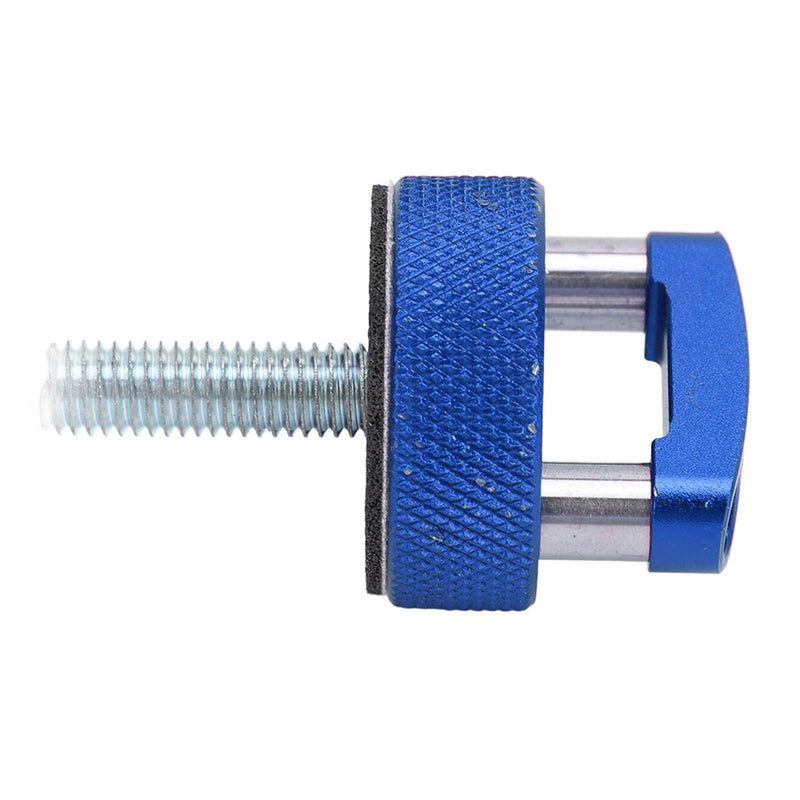 8Pcs Hard Top Bolts, M8 1.25 Quick Removal Fastener Thumb Screw, Steel Billet Aluminum Thread Integrated D Ring Replacement for 2dr, 4dr, 2021 Onwards, Blue