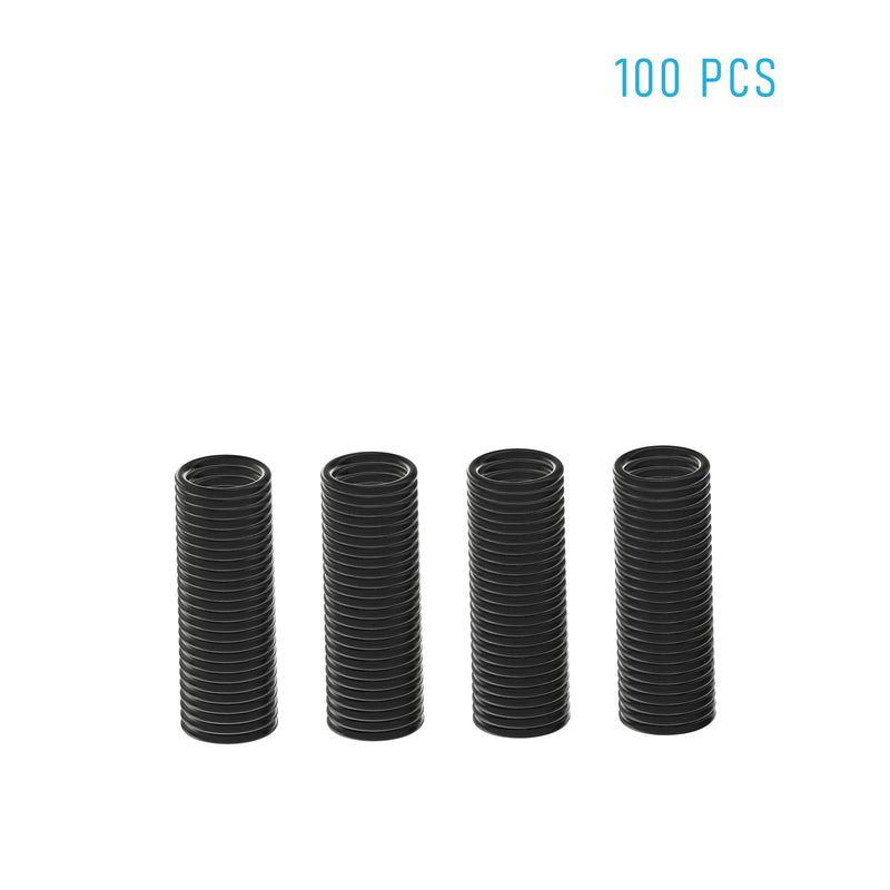 100 PCS Nitrile Rubber O Ring 16mm OD 12mm ID 2mm Width, Metric Buna-N NBR Sealing Gasket Plumbing, Gas, Automotive and Faucet Repair, Resist Oil and Heat O-Rings, Black 16x12x2mm