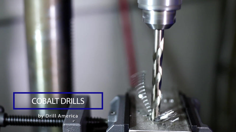 Drill America DWDCO7P12 #7 Cobalt Drill Bit (Pack of 12), DWDCO Series