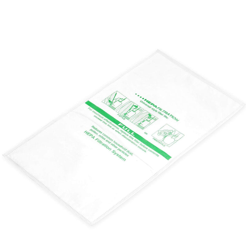 10 Pack 204814 Micron Magic HEPA Filter Plus Bags Compatible with KB Vacuums 205811 - Models G4, G5, G6, Ultimate G Series, Diamond Edition, Sentria, Sentria II, Avalir, Avalir II Green
