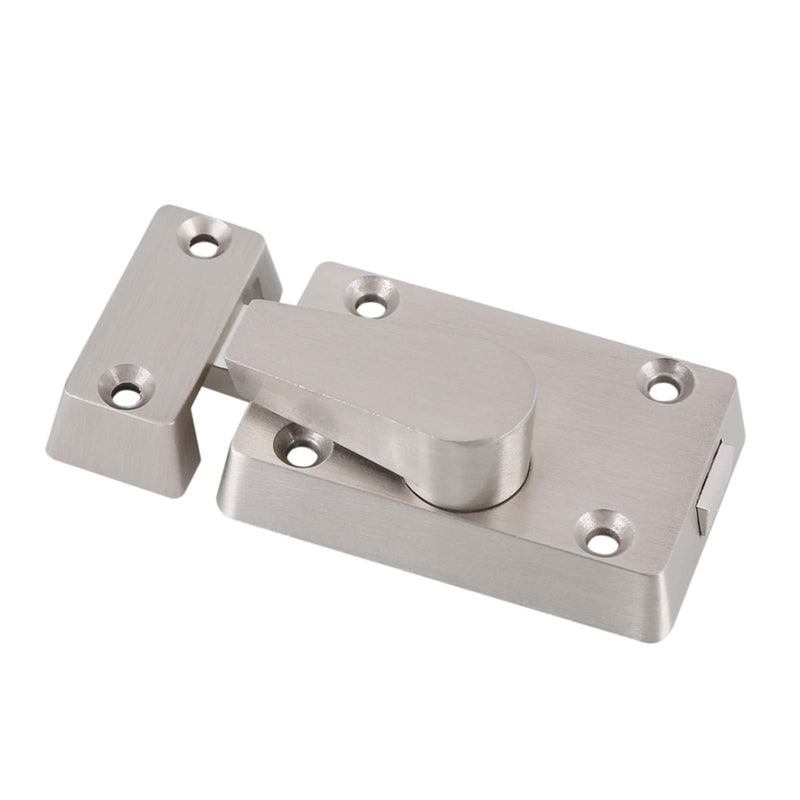 Stainless Steel Indicating Door Lock with Green Red Occupancy Indicator for Bathroom Toilet Partition Public Restroom