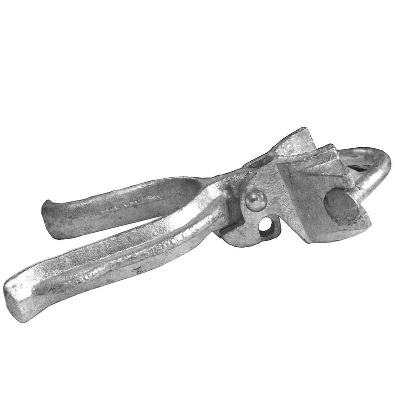 1-7/8" x 2-7/8" (3") Chain Link Fence Gate Fork Latch - Commercial Heavy Duty - Malleable - Galvanized Gate Latch with Hole for Padlock 1-7/8" x 2-7/8"