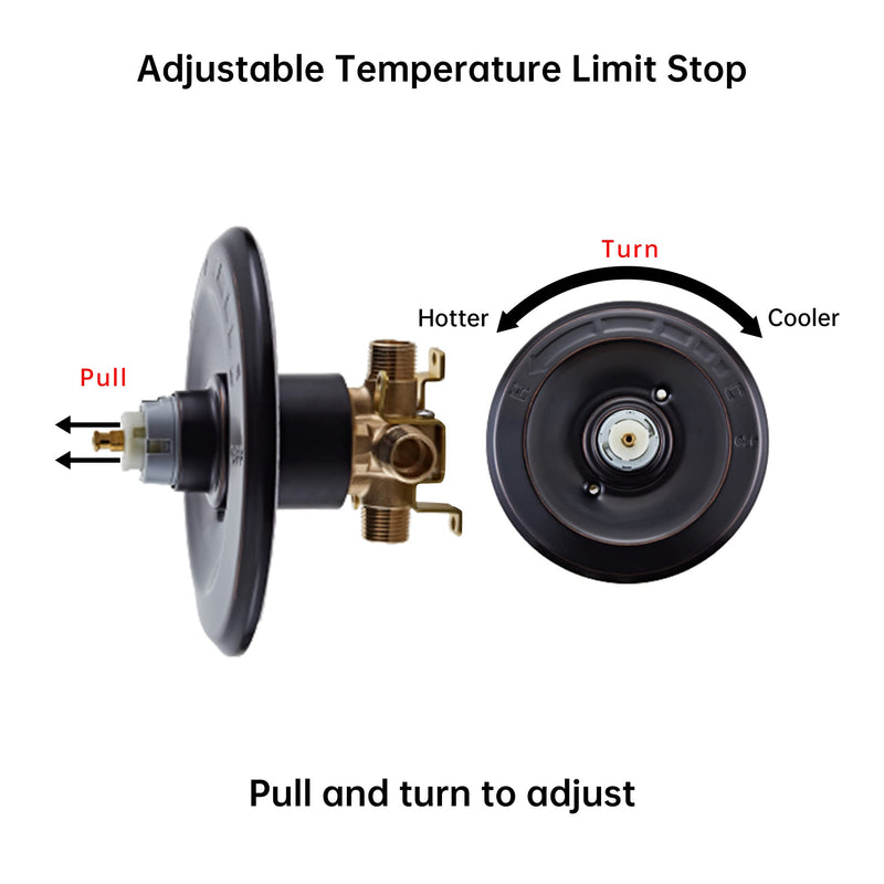 RP19804 RP46074 Shower Cartridge Replacement for Delta 1300/1400 Series 13/14 Series, Compatible with Delta Monitor MultiChoice Rough-in Valve, Include RP22734 (RP46074+Bonnet Nut) RP46074+Bonnet Nut