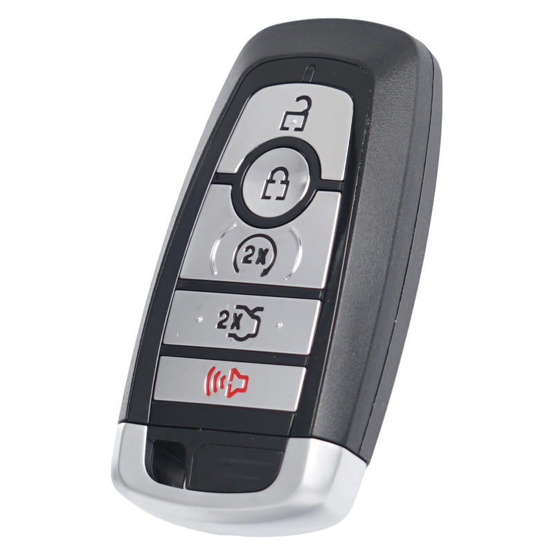 5Buttons Key Fob Replacement Compatible for Ford Fusion 2017-2021 Mustang 2018-2022 Mustang Cobra 2019-2022 Push Start 5 Button Keyless Entry Remote Start Control M3N-A2C93142600