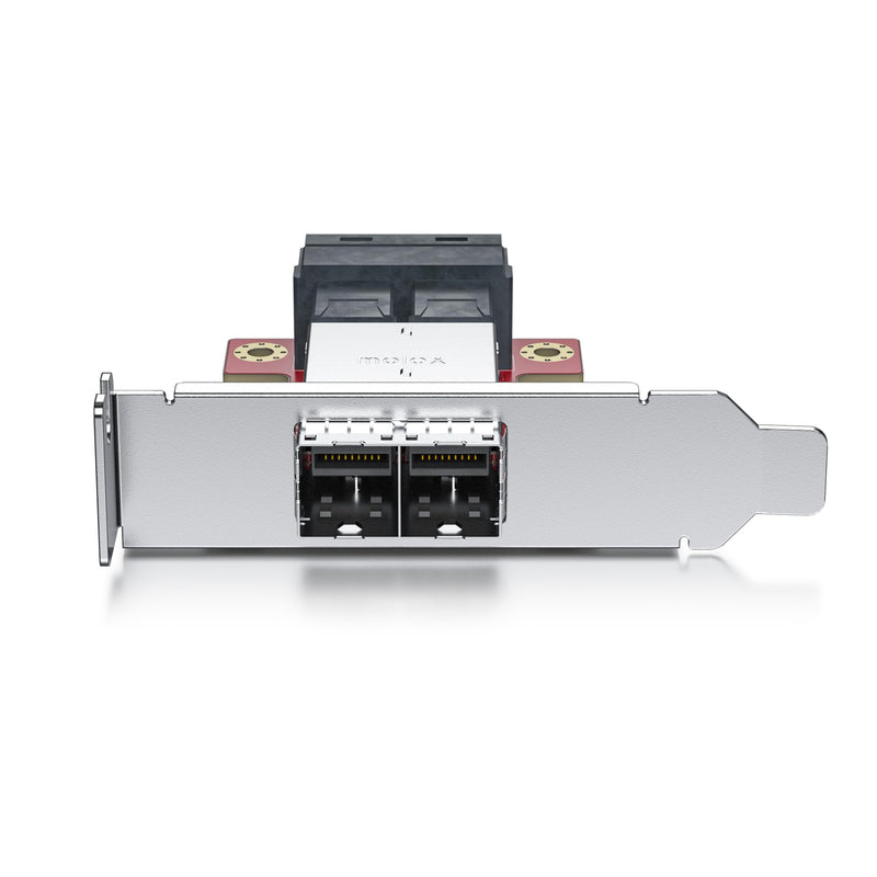 ipolex Internal SFF-8643 to External SFF-8644 Mini SAS Adapter, Dual Ports for Server Storage RAID Controller 8643 to 8644