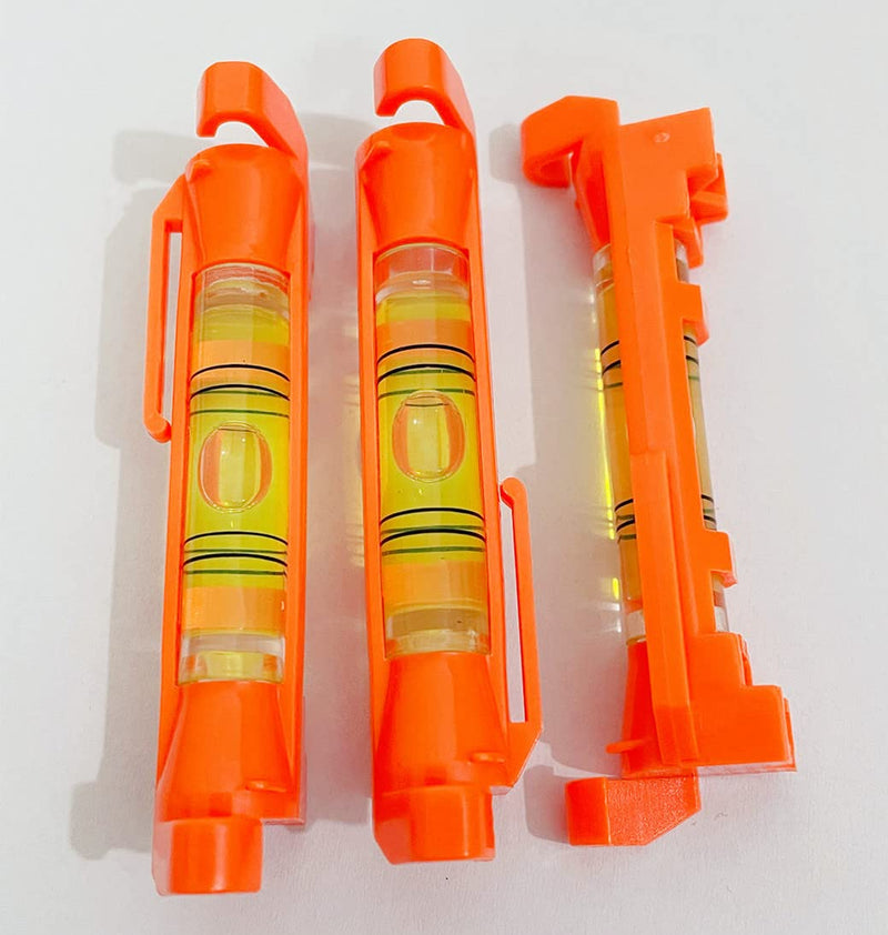 6x Hanging Bubble Line Level Tool Construction String Level Thread Level Small Horizontal Rope Bubble Spirit Levels for Leveling Ground, Brick Working, Building Trades, Surveying, Engineering