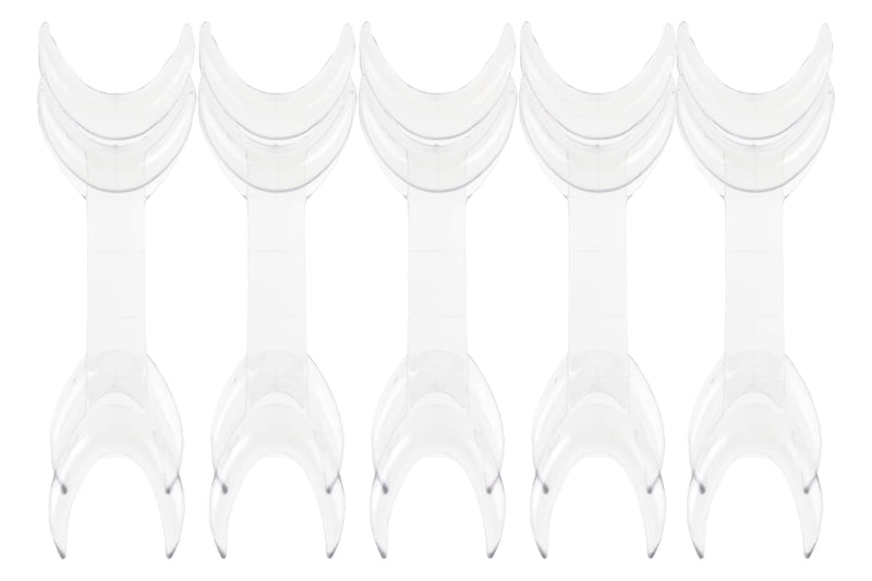 10pcs Large Dental Double-Headed T-Shape Intraoral Cheek Lip Retractor Openers