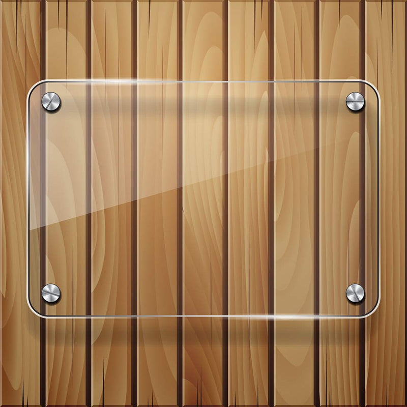 uxcell Mirror Screws Decorative Caps Cover Nails Brushed Stainless Steel 12mm 8pcs