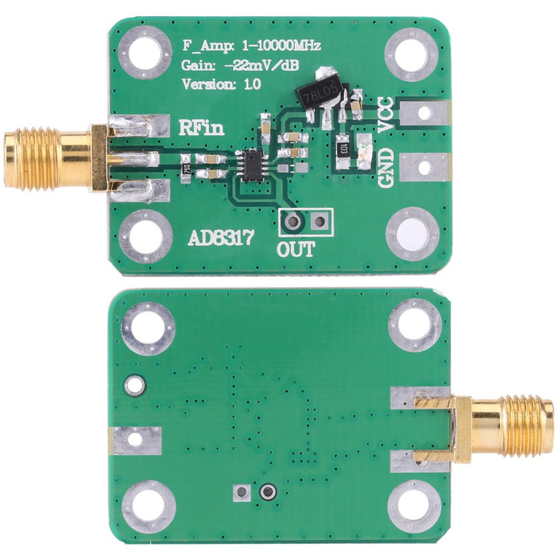 Logarithmic Detector, 1M-10000MHz AD8317 Radio Frequency Logarithmic Detector Power Meter, for Power Detection/Radio Frequency Detection