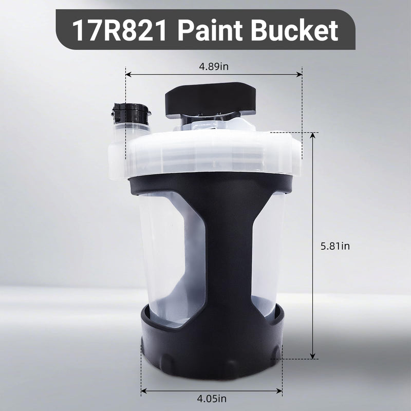 17R821 Paint Bucket Fits for Various FLEXLINER System 32 OZ Solvent-Based 32 oz