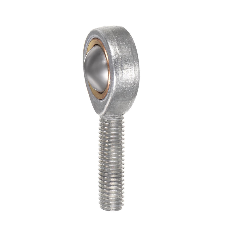 uxcell 4pcs SA8T/K 8mm Rod End Bearing M8x1.25 Male Left Hand Thread, Cast Iron Rod End Joints with Jam Nut