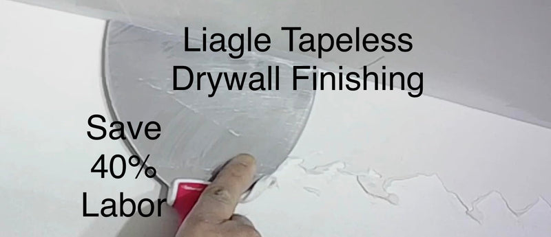 Tape in Mud™ 2025 Version-Fiber Reinforcement additive to Drywall Taping Compound-Finish Drywall Joints Without Tape-Tapeless Drywall Finishing - No More Taping -Save 40% of Labor-6bags/pack 6