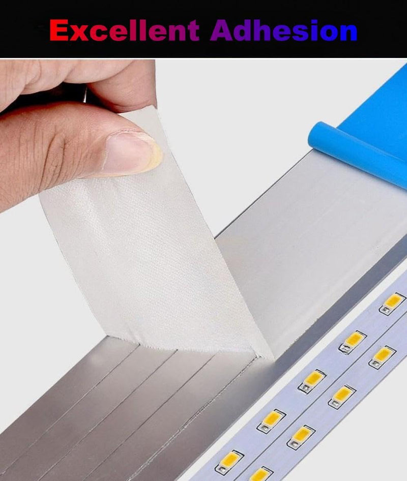 Thermal Tape 0.5 inch x 66Feet Heat Transfer Double Sided Tape with Strong Adhesive, for Mounting CPU Heatsink, Fixed Rug, Install LED Light Strips, Woodworker Item, Arts & Crafts, DIY Gift Decorate 0.5nch x 66Feet