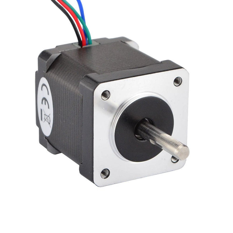 STEPPERONLINE Nema 14 Bipolar Motor Stepper 0.5A 32.6oz.in/23Ncm 4-Lead 1.8 deg DIY Robot