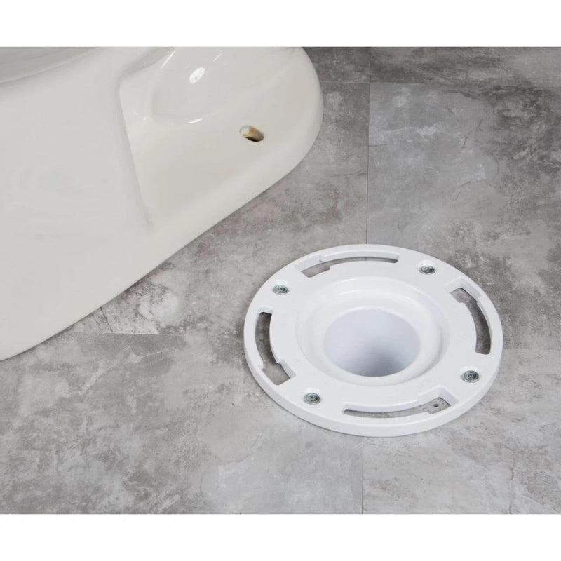 3" twist and set Toilet Flange for cast iron, Replace Broken Closet Flange