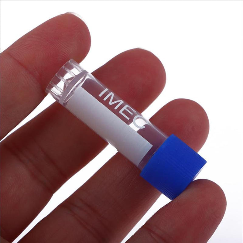 2ml Cryogenic Vials - Self Standing Cryo Tubes,Cryo Sample Tubes with Caps (500 pcs) 500