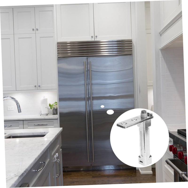Automatic Door Closer Hinge for Refrigerator Freezer Doors Replacement Zinc Alloy Self Closing Door Hinges with Precise Positioning for