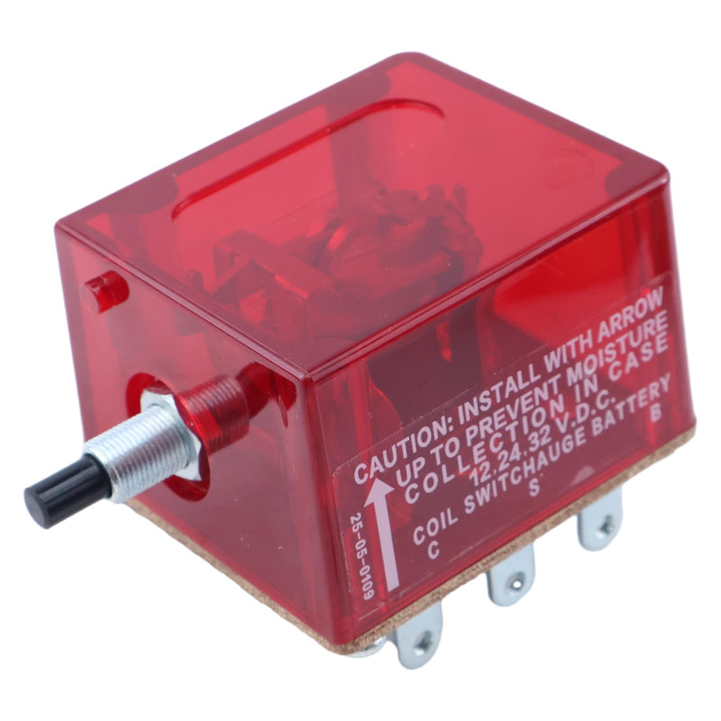 ZTUOAUMA Push Button Magnetic Switch 25700071 117 Compatible with Murphy Switchgage Panels for Bandit Chipper Marine Diesel Generator Engines Shutdown Devices and Distributor Ignition