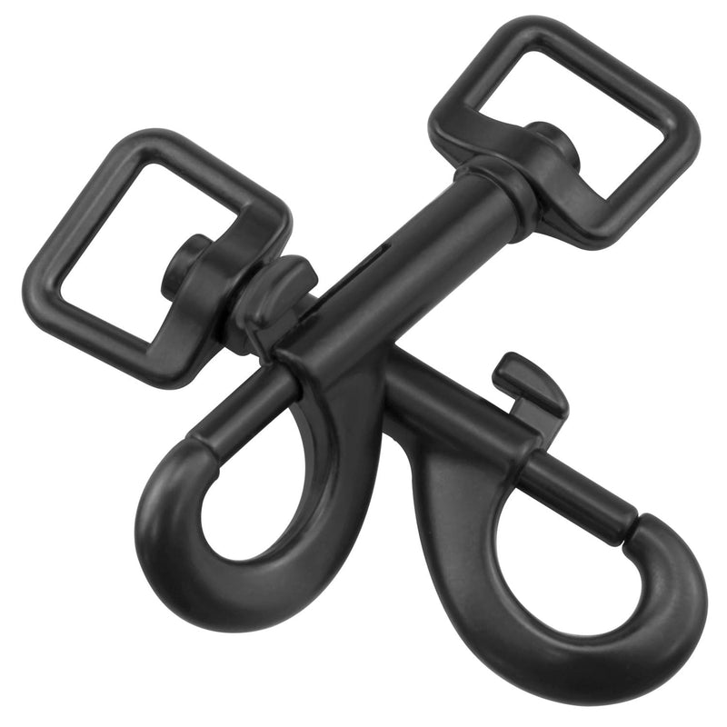 Swivel Snap Hooks Black Swivel Snap Hooks Trigger Snaps Dog Leash Hook Swivel Clip 4PCS