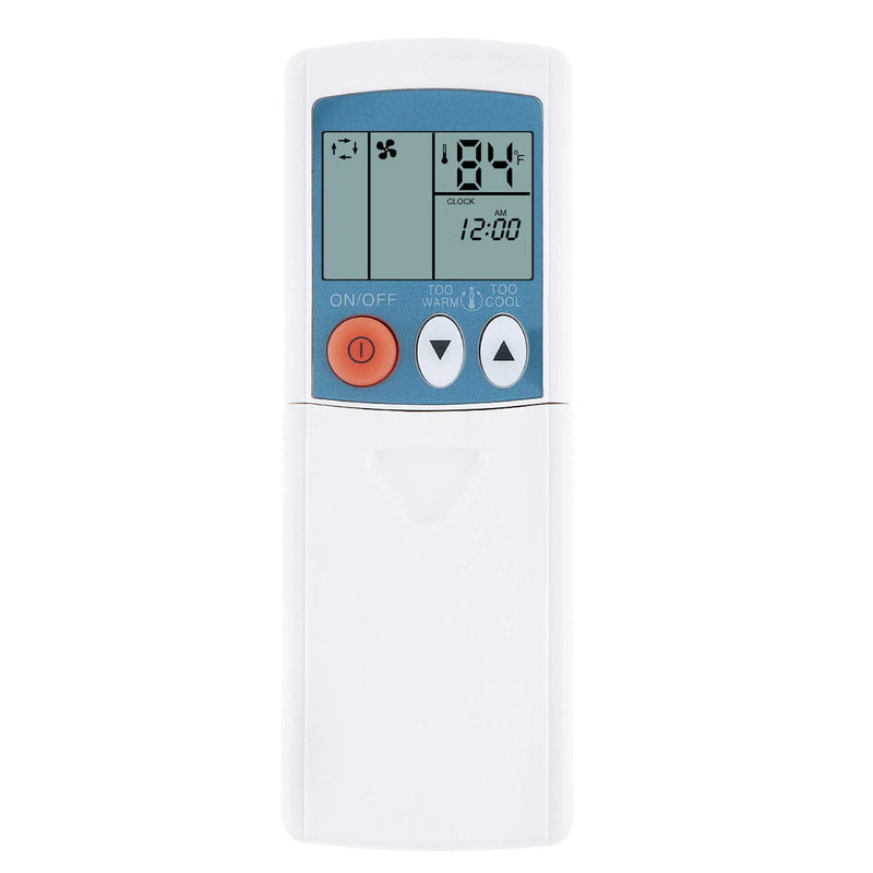Replacement Mitsubishi Electric Mr Slim Air Conditioner Remote Control E02268426 MS09NW MS12NN MS15NN MS17NN Display in Fahrenheit and Celsius -U