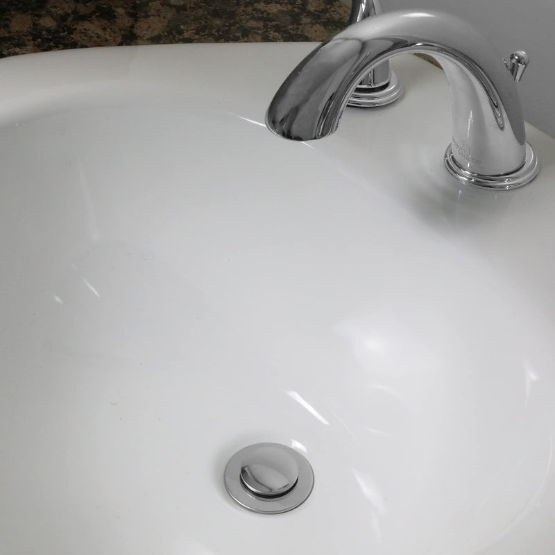 Bathroom Sink Pop-up Stopper Replacement for Lavatory Pop-up Drain Assembly, Chrome, 11041