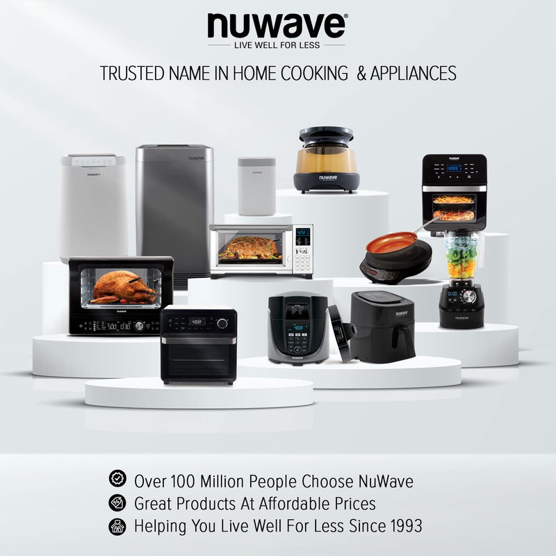 Nuwave Air Fry Basket for the NuWave Bravo XL, Air Fryer Toaster Oven Basket Accessories for French Fry and Frozen Food