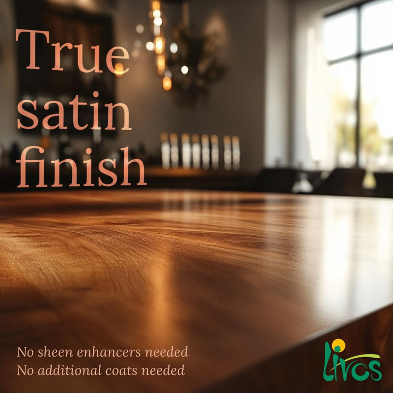 Livos Kunos 244, Natural Wood Oil, Interior Stain and Finish, High Coverage, Easy to Apply, Plant Based, Linseed Oil, Furniture & Flooring Hardwax Oil, Made in Germany (250mL, 426 - Elm Grey) 8.45 Fl Oz (Pack of 1)