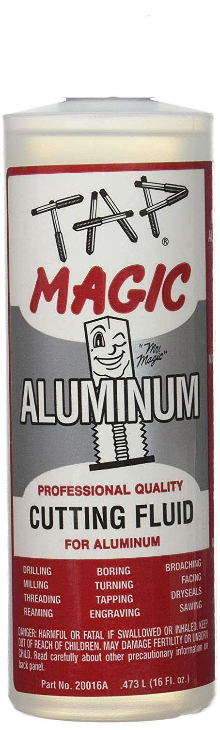 Tap Magic 20016A Aluminum Fluid with Spout Top, 16 oz, Light Yellow (Pack of 1)