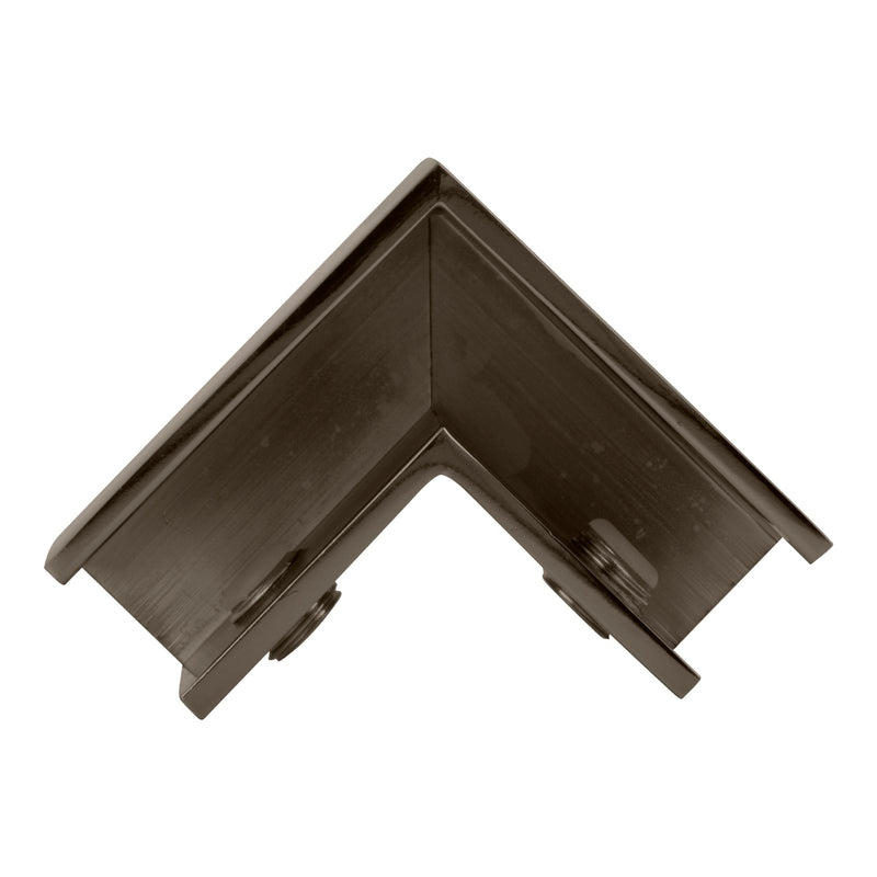 CRL Polished Nickel 90176; "Sleeve Over" Glass Clamp