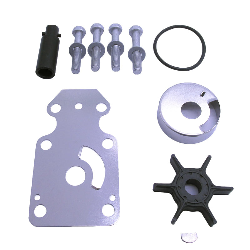 SouthMarine Outboard Motor 68T-W0078-00 68T-W0078-01 68T-W0078-02 Water Pump Impeller Repair Kit for Yamaha 6HP 8HP 9HP 4-Stroke F6 F8 F9.9 Boat Engine, fit Sierra 18-3450
