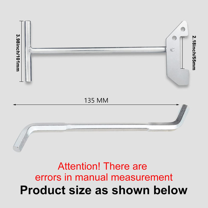 Garbage Disposer Unjamming Wrench/WRN-00 Garbage Disposal Wrench Tool - Compatible with All Waste King and SinkErator/Moen garbage disposals, Designed to Dislodge Jams or Clutter from above the Sink