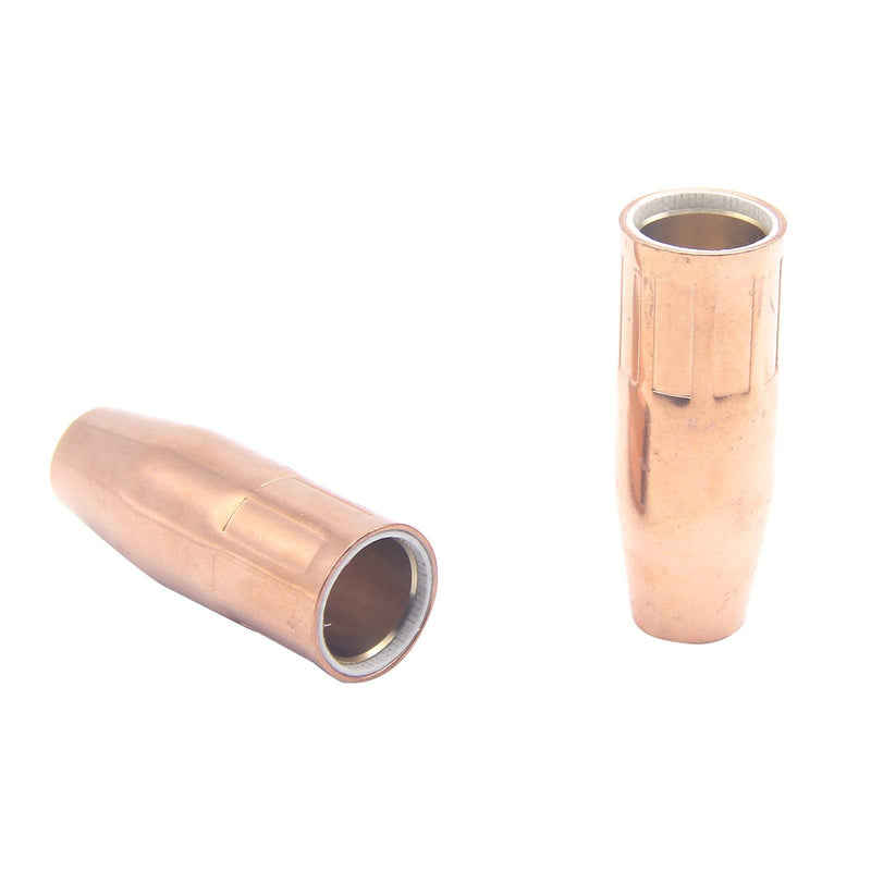 Gas Nozzle Tip Copper 200-258 200258 1/2 Inch Orifice Flush Tip for MIG Welding Guns (5Pcs)
