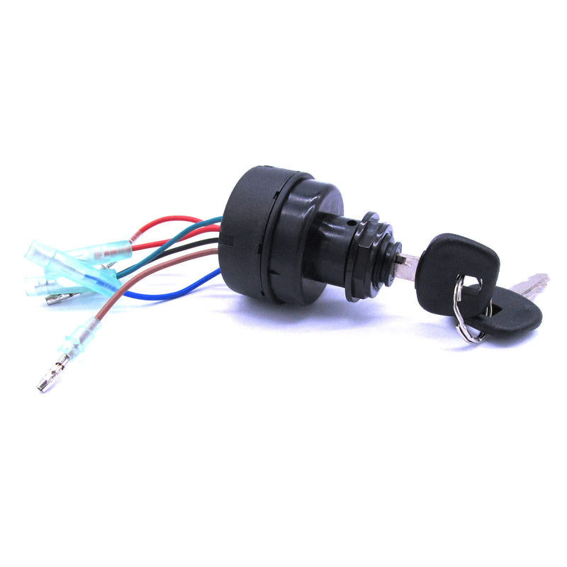 Boat Engine 353-76020-3 353760203 353760203M Main Key Switch for Nissan for Tohatsu / 5040113 for Evinrude Johnson OMC Outboard Motor Lack Push Button Key Switch, 12 Volts